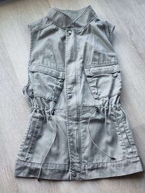 Club Monaco Utility Vest 100% Cotton
